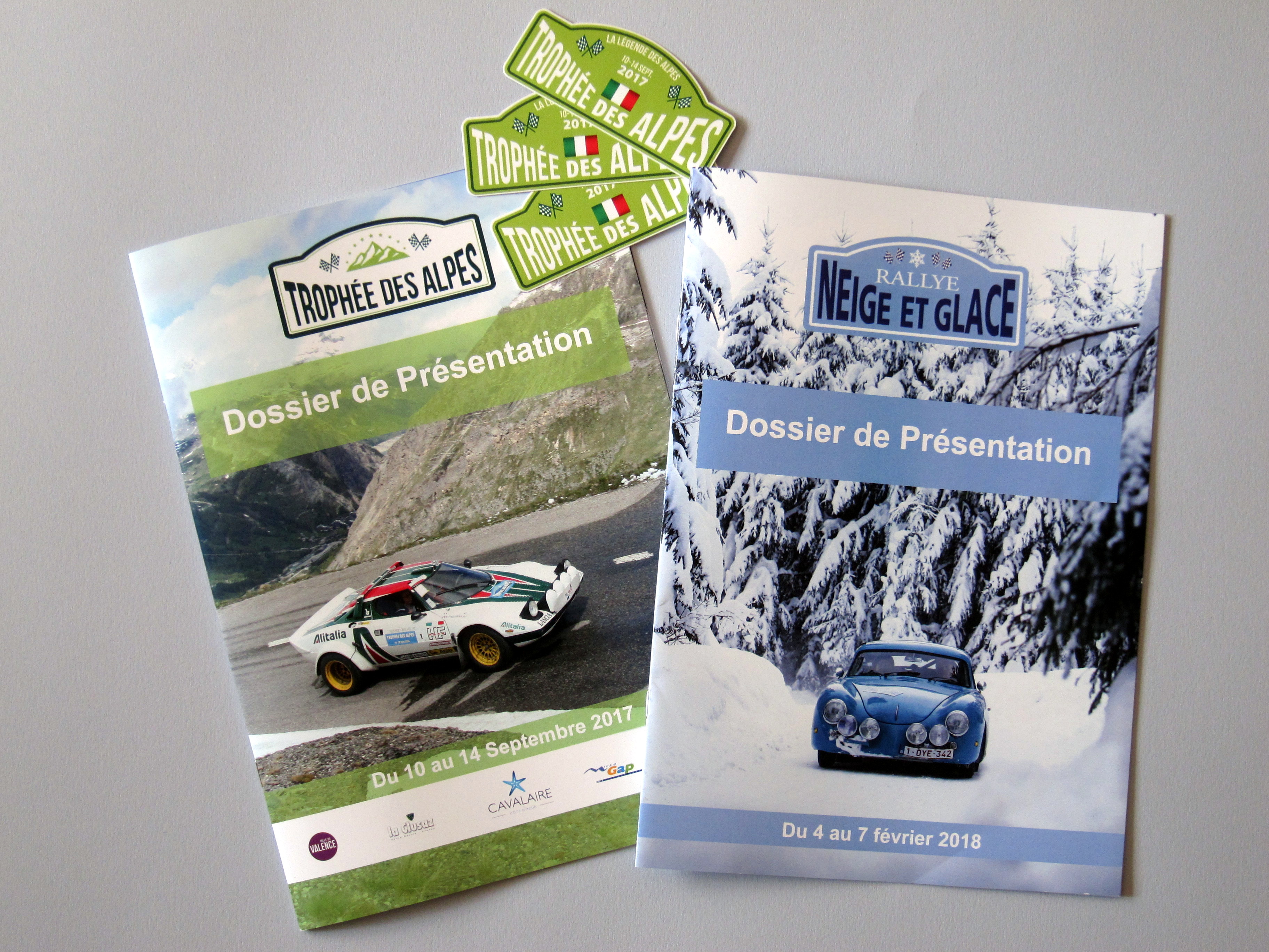 TROPHÉE DES ALPES E RALLYE NEIGE ET GLACE PRESENTATI AL CMAE