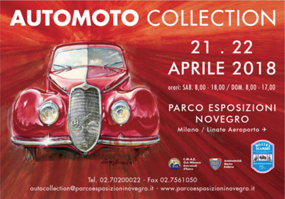 AUTOMOTO COLLECTION NOVEGRO: 21 E 22 APRILE